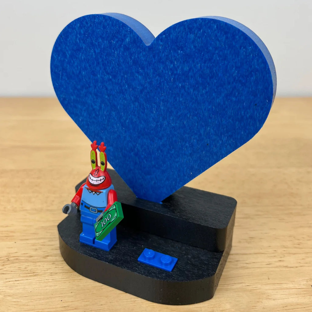 Heart Minifigure Display